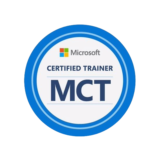Microsoft Certified Trainer 로고 - 20년 경력 AI·클라우드 교육 전문가